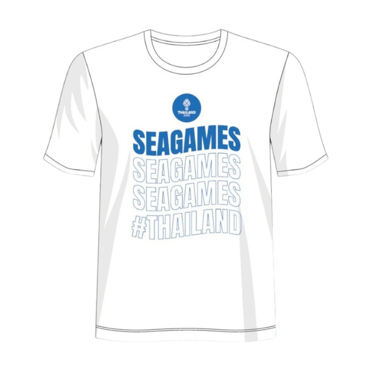 เสื้อยืดลายซีเกมส์ T-Shirt XXL