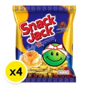 Thumbnail 2 of สแน็คแจ๊ค ถั่วลันเตาอบกรอบ หอยเชลล์ภูเขาไฟสไปซี่ 62 ก. x 4