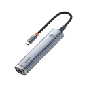 Thumbnail 3 of เบซิอัส ULTRAJOY 5 in 1 Hub AIR USB-C to HDMI สีเทา