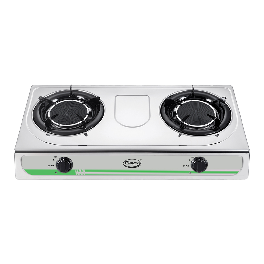 2 plate outlet gas stove makro