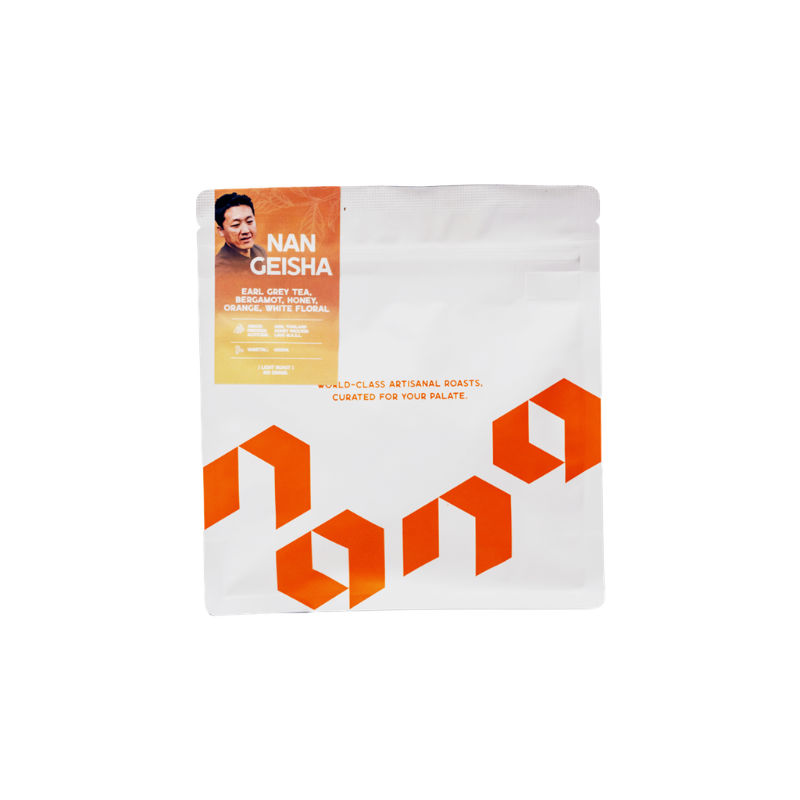 Nan Geisha เมล็ดกาแฟคั่วอ่อนจากน่าน (100g)