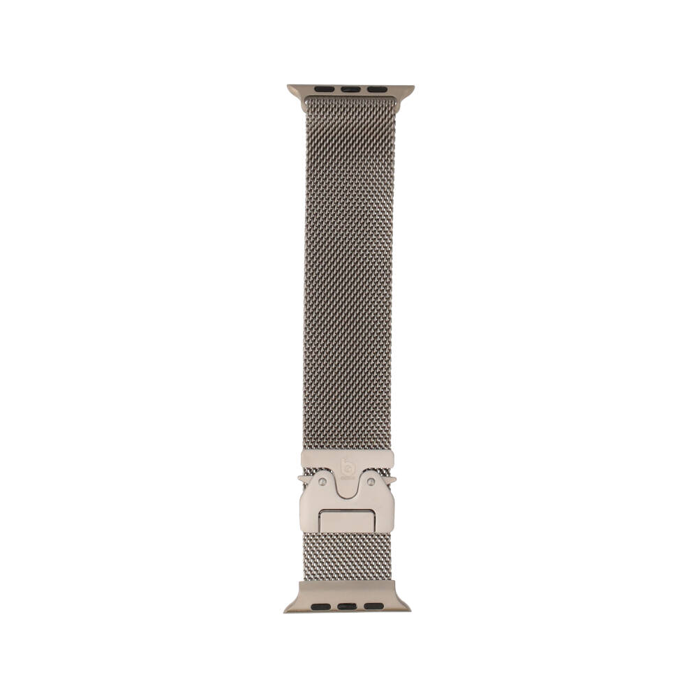 BLUE BOX Apple Watch Strap Series 6,7,8,9,10,SE1,SE2 New Metal Tile 39/40/41/42 mm Silver