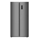 Thumbnail 1 of ACONATIC Side-by-Side Refrigerator 14.1Q Silver Model AN-FR4000S
