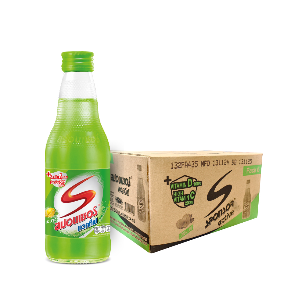 SPONSOR Active Vitamin C 250 ml x 24