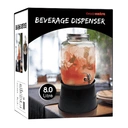 Thumbnail 3 of โถแก้วจ่ายน้ำ พร้อมฐานเหล็ก 8 ล.