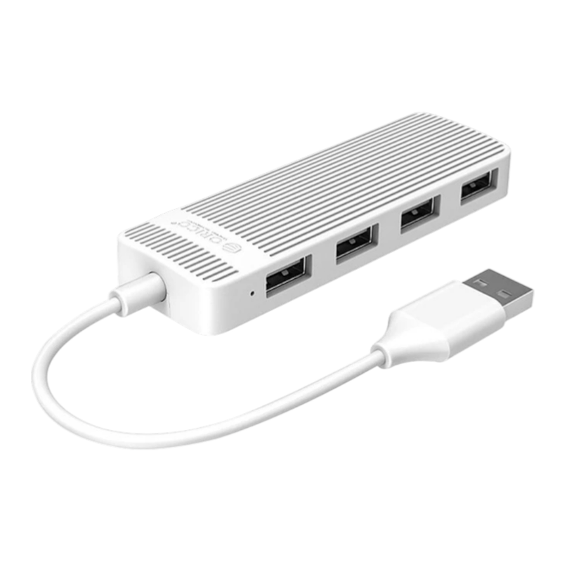 ORICO FL02 4 Ports USB2.0 Hub  โอริโก้ ฮับเพิ่มพอร์ต USB2.0 จํานวน 4 ช่อง ประกันศูนย์ไทย 2 ปี NEW สีขาว / WH