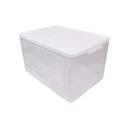 Thumbnail 1 of ซุปเปอร์ ล็อค กล่องพับได้ รุ่น 5683 50 ล. x 3 สีใส