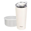 Thumbnail 1 of ชุดแก้วน้ำสุญญากาศ โมเดิร์น 0.8 ล. พร้อมกล่องอาหาร 12 ซม.