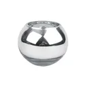 Thumbnail 1 of โหลแก้ว แก้วทรงกลมสีเงิน ภาชนะใส่ของหรือสำหรับจัดดอกไม้ประดิษฐ์ FBD0912-5 silver