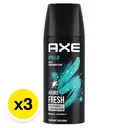 Thumbnail 2 of แอ๊กซ์ อพอลโล่ สเปรย์ระงับกลิ่นกาย 50 มล. x 3