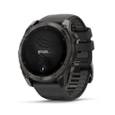 Thumbnail 1 of การ์มิน สมาร์ทวอทช์ Fenix 8 Series 51 มม. สีโซลาร์ คาร์บอน ไทเทเนียม