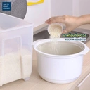 Thumbnail 3 of ซุปเปอร์ ล็อค กล่องใส่ข้าวสาร พร้อมถ้วยตวง รุ่น 6042 ขนาด 5 กก.