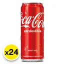 Thumbnail 2 of COKE Soft Drink Can Original 325 ml x 24