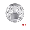 Thumbnail 2 of Empress World ถาดหลุมสแตนเลสกลม 6 ช่อง ขนาด 32 ซม. x 3