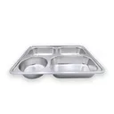 Thumbnail 4 of Empress World ถาดหลุมสแตนเลส 4 ช่อง รุ่น A มน ฝาปิดสแตนเลสเลส x 3