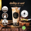 Thumbnail 2 of [BMT22 ยกลัง] แก้วชาไข่มุก 22 ออนซ์ Bubble Milk Tea แก้วพลาสติก PP ปาก 95mm ทรงสูง (20 แถว/ลัง 1,000 ใบ)