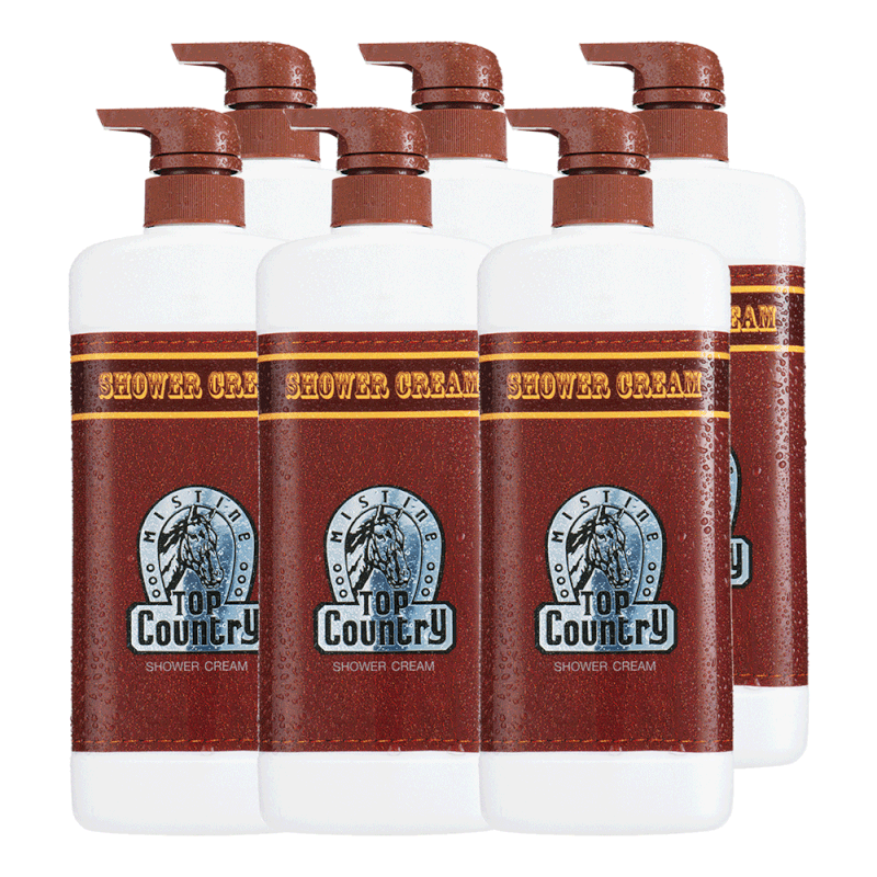 MISTINE Top Country Shower Cream 500 ml x 6