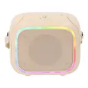 Thumbnail 1 of คิวพลัส ลำโพง LED mini Cube I ครีม