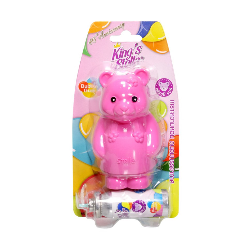 King’s Stella (คิงส์สเตลล่า) Freshy Bear คิงส์สเตลล่า เฟรชชี่ แบร์ น้ําหอม น้ําหอมปรับอากาศ ติดห้องน้ํา 15 ml Bubble Gum,ตัวหมี+รีฟิว
