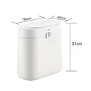 Thumbnail 4 of ไดโนว่า ขยะเปิด-ปิดอัตโนมัติ ขนาด 12 ลิตร สีเขียว