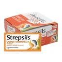 Thumbnail 1 of สเตรปซิล ยาอมบรรเทาอาการเจ็บคอ รสส้มและวิตามินซี เอชเอชอาร์ 3 ชิ้น x 12