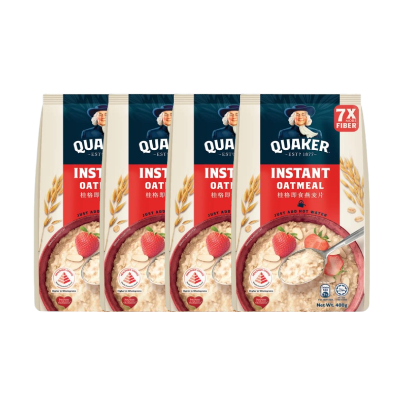 QUAKER INSTANT 400G x 4
