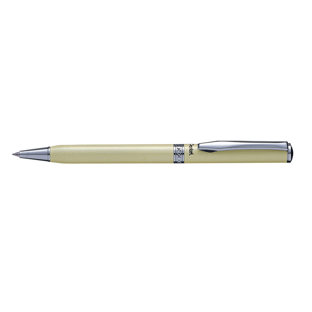 PENTEL Ball point pen Twist type B811 Ivory barrel Blue ink