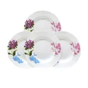 Thumbnail 1 of RRS ชุดจานเมลามีน 4 ใบ/ชุด ขนาด 8 นิ้ว (ลายจาไมก้า)