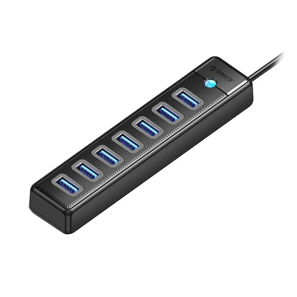 ORICO USB Hub 3.0 7 Port (PW7U-U3-015-BK-EP) Black