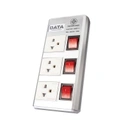 Thumbnail 2 of ดาต้า ปลั๊กไฟ 3 Way 3 Switch 3M.  HMDU3656 M3S Silver