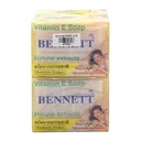 Thumbnail 3 of เบนเนท สบู่ก้อน สูตรวิตามินอี สีขาว 130 ก. x 4