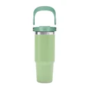 Thumbnail 3 of เอโร่ แก้วเก็บความเย็นพร้อมหลอด 880 มล. คละสี