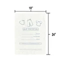 Thumbnail 4 of เอโร่ ถุงใส่เสื้อสำหรับซัก HD ขนาด 18x24 นิ้ว แพ็ค 100 ใบ