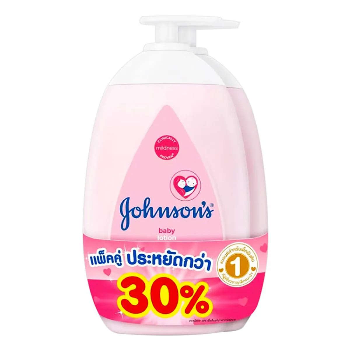 JOHNSON'S Baby Lotion 500 ml x 2