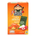 Thumbnail 3 of เถ้าแก่น้อย บิ๊กชีท สาหร่ายทอด รสสโมคแซลมอน ซอสลิ้นจี่ 3.2 ก. 12 ชิ้น