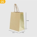 Thumbnail 2 of Matapat ถุงหูหิ้วกระดาษคราฟท์ (มินิ) ถุงใส่เบเกอรี่ ถุงสำหรับจัดเบรค -- SIZE : มินิ / 1 / 2 / 3 / 4 / ใส่กล่องข้าว