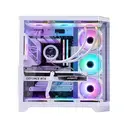 Thumbnail 3 of ดับเบิ้ลยูเจคลูแมน เคสคอมพิวเตอร์ Dreamer Plus Panorama ATX Tempered Glass Gaming Case สีขาว