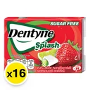 Thumbnail 2 of DENTYNE Splash Sugar Free Gum Strawberry and Lime Flavored 15.2 g x 16
