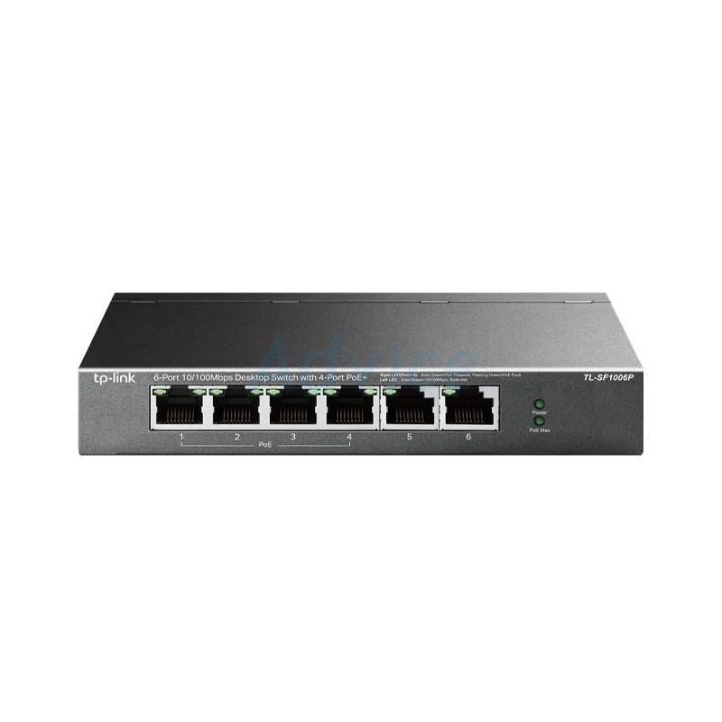 TP-LINK Switching Hub 6 Port TL-SF1006P (6'',4 POE) - A0147725 | Makro PRO