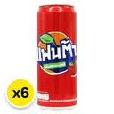 Thumbnail 2 of แฟนต้า เครื่องดื่มน้ำอัดลม น้ำแดง 325 มล. x 6