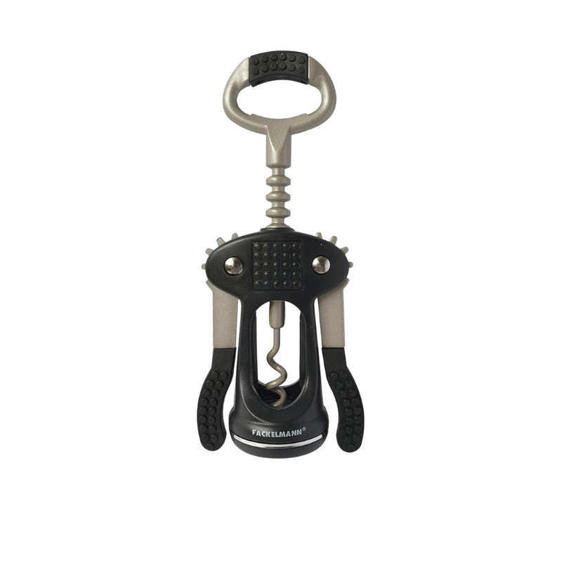 ที่เปิดขวดไวน์แบบปีก รุ่นใหญ่  สีดํา FACKELMANN Big Wing Corkscrew  Wine Opener – Black  Barcode 4008033494434