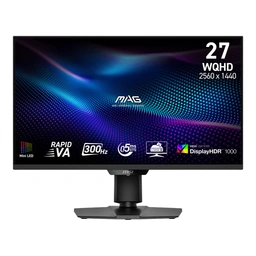 Thumbnail 1 of MSI Gaming Monitor MAG Model 274QPF X30MV Rapid VA 2K 300Hz
