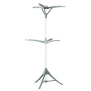 Thumbnail 1 of ราวตากผ้าพับได้อเนกประสงค์ แบบสามเหลี่ยม สีขาว