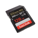 Thumbnail 2 of SANDISK Memory Card Extreme Pro SDXC V30 U3 C10 200MB/s R 90MB/s W Model SDSDXXD-128G-GN4IN Capacity 128GB