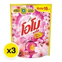 Thumbnail 2 of โอโม พลัส น้ำยาซักผ้า สูตรเข้มข้น ซากุระ บลอสซั่ม สีชมพู 120 มล. x 3