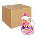 Thumbnail 1 of ฮาบี้ ผลิตภัณฑ์ซักผ้าชนิดน้ำ อัลตราวอช สูตรเข้มข้นพิเศษ สปาร์คกิ้งฮาร์ท สีชมพู 1900 ml. 8 ขวด