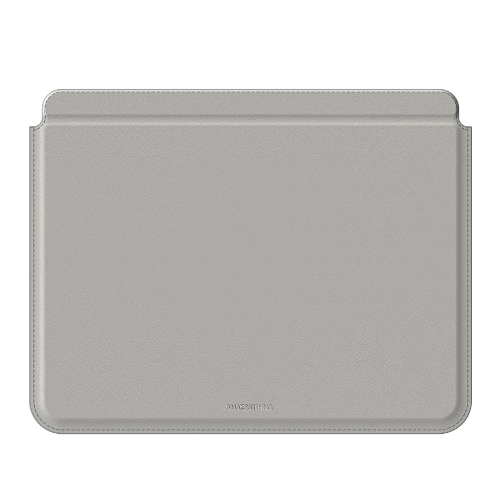 AMAZINGthing MacBook Sleeve 14 inch Matte Pro with Stand New Grey