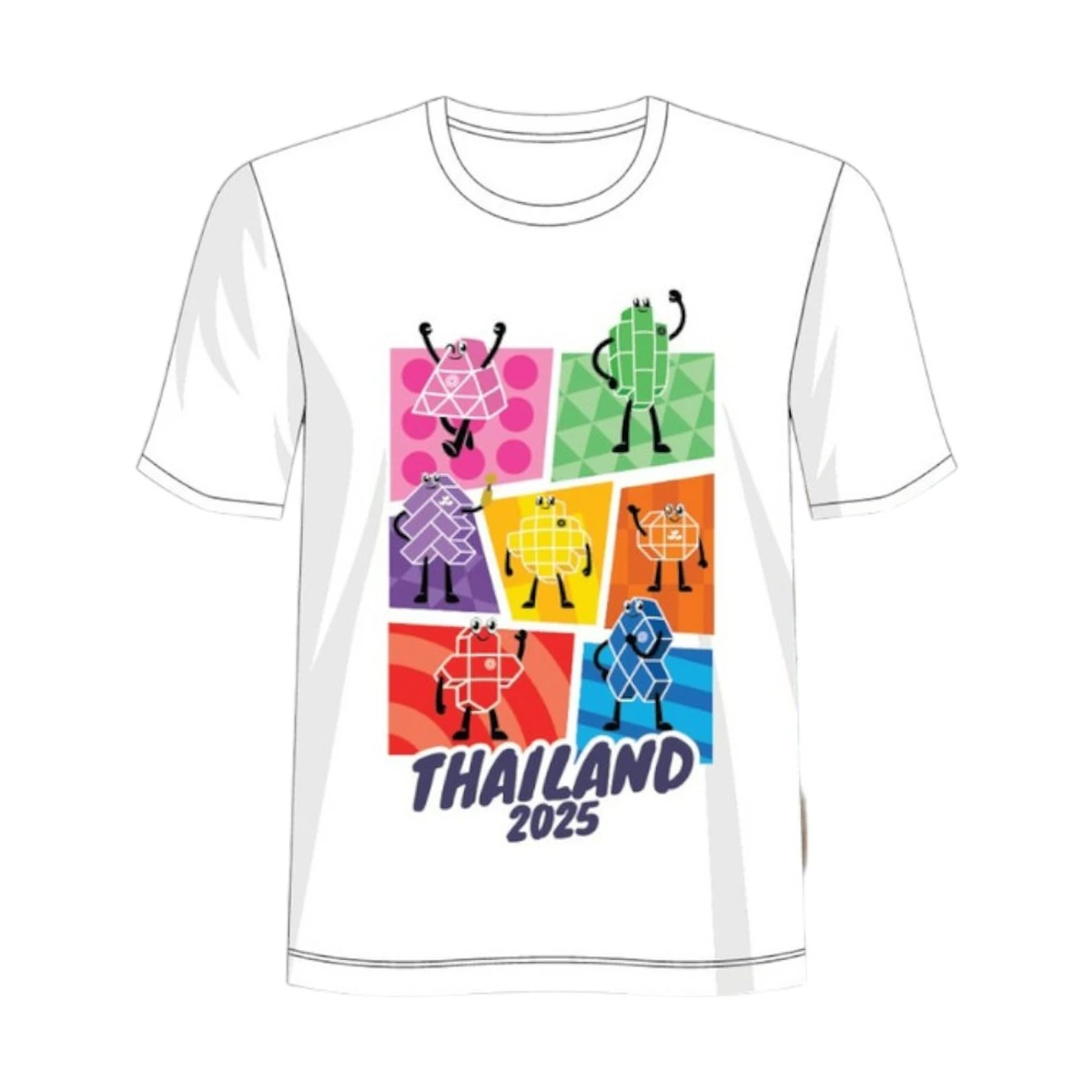เสื้อยืดลายมาสคอตT-Shirt M