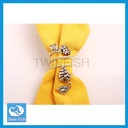 Thumbnail 2 of Twin Fish ห่วงรัดผ้าเช็ดปาก NAPKIN RING รหัส NR-22 ลายเถาว์องุ่น