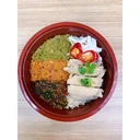 Thumbnail 4 of thefoodbox ชามข้าวญี่ปุ่น ชามดงบุริ ถ้วยด้ง ถ้วยพลาสติกใส DB313 700 มล.  เข้าไมโครเวพได้ นอกดำ - ในแดง [ยกลัง 500 ชุด]